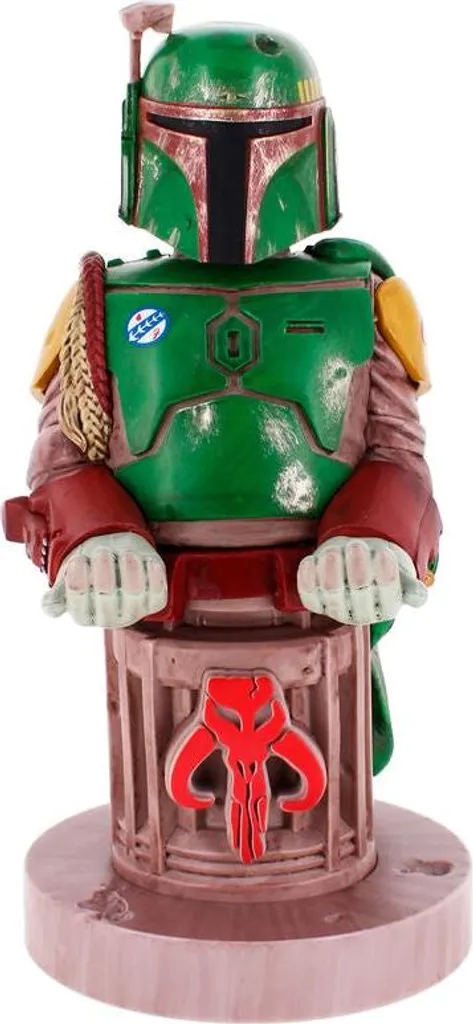 Support de charge Boba Fett pour organiser manettes et câbles de bureau