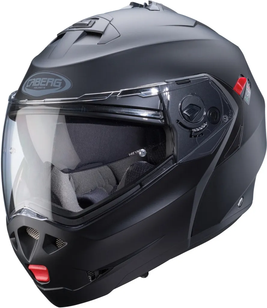 Caberg Duke X Noir Mat XL (61/62) avec Écran Solaire et Pinlock