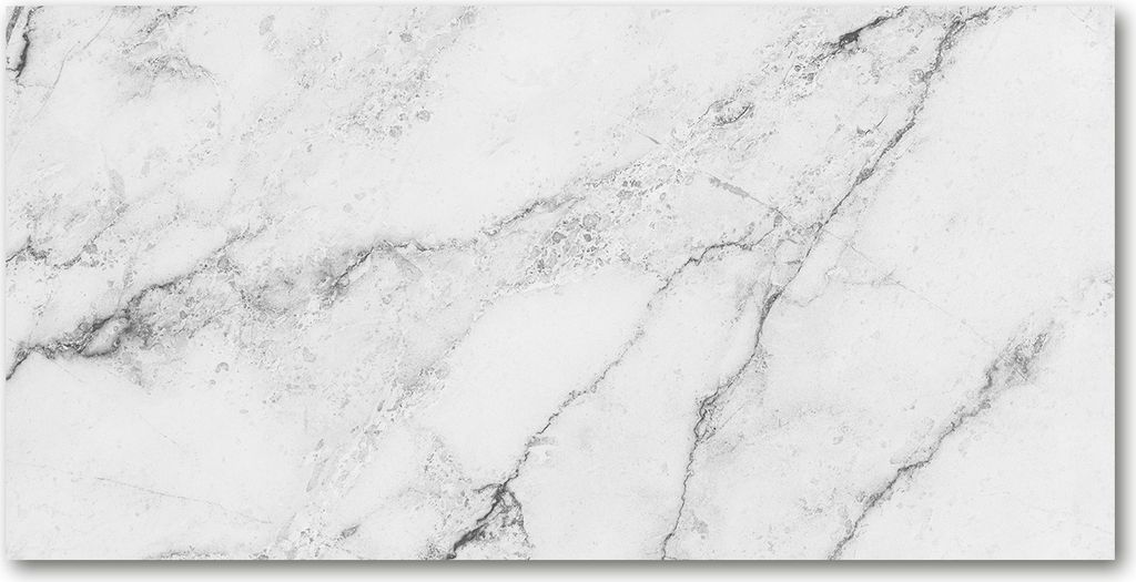 Tulup Leinwandbild - 140x70 cm - Wandkunst - Drucke auf Leinwand - Leinwanddruck - Sonstige - Weiß - Marmor