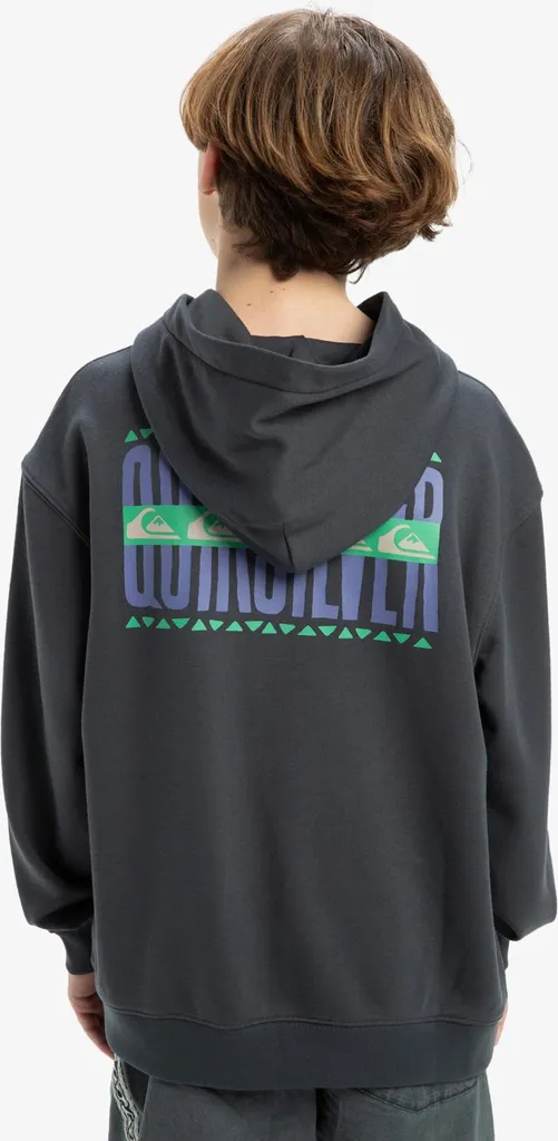 Sweat à capuche Quiksilver Apogherithdyth Iron Gate 8 gris - 2