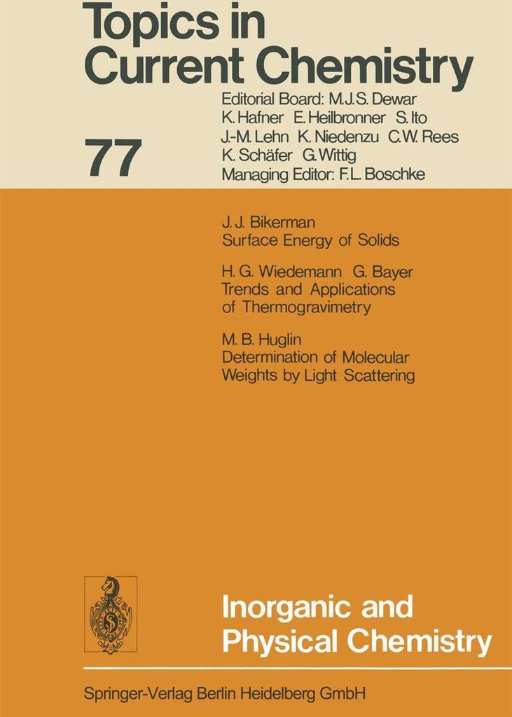Inorganic and Physical Chemistry