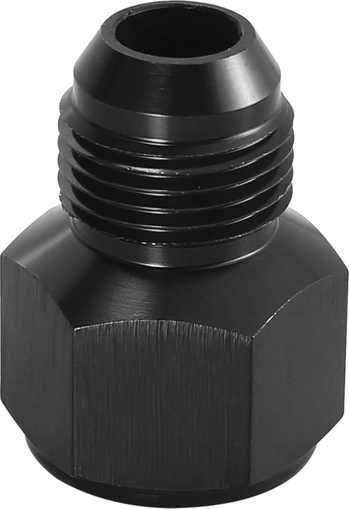 Buchse AN10 auf Stecker AN8 Bördelschlauch Rotuzierstück Kraftstoffleitung Fitting Adapter