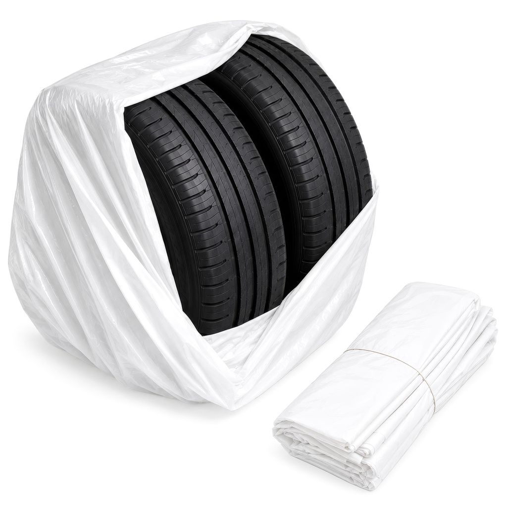 100 sacchetti in LDPE per pneumatici, dimensioni 1000x1000 Immagine del prodotto 