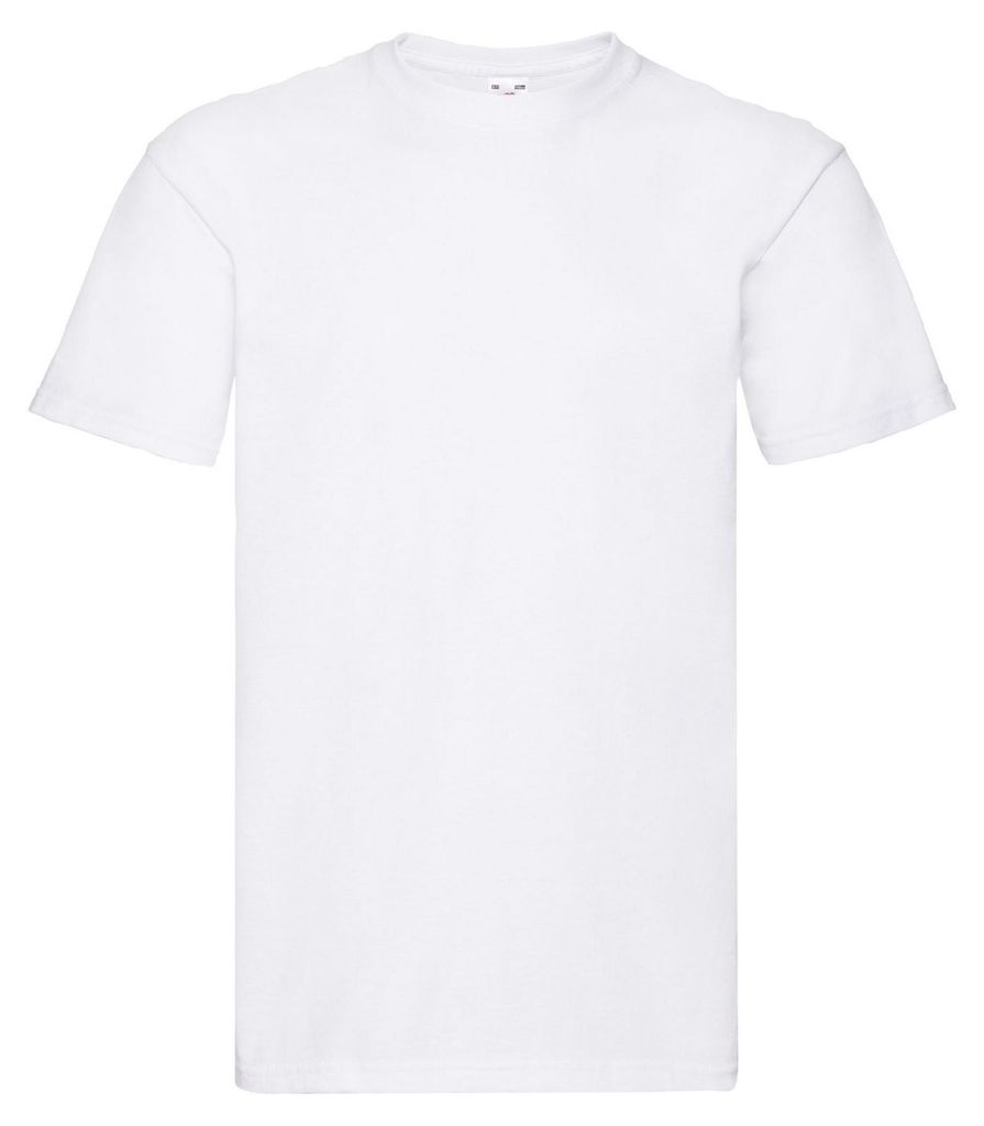 Fruit of the Loom - "Super Premium" T-Shirt für Herren FK2828 (5XL) (Weiß)