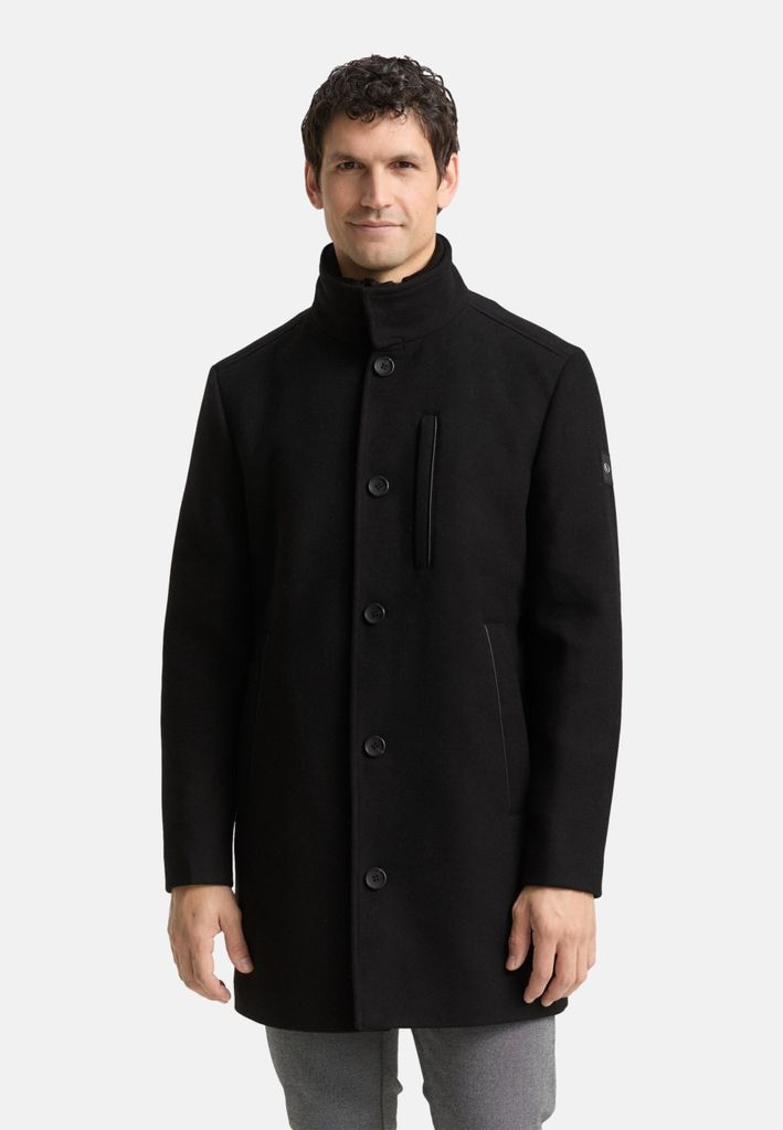 Tom Tailor Herren 1046983 2-in-1 Wollmantel Mit Abnehmbarer Produktbild 