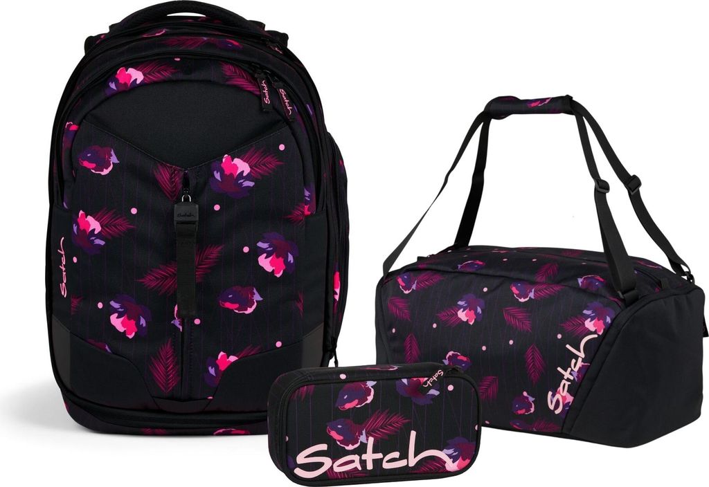 Satch, Schulrucksack-Set MATCH Mystic Nights 3-tlg., Produktbild 