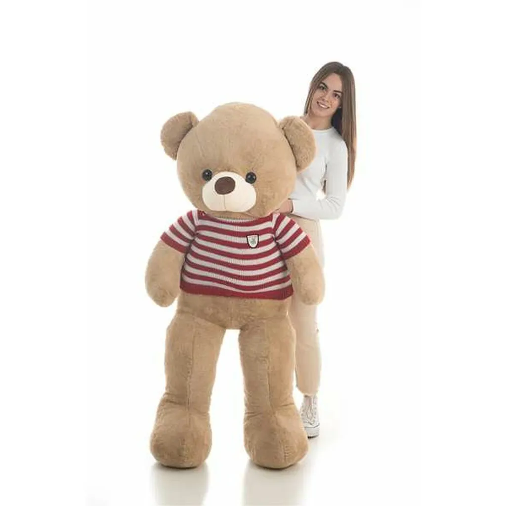 Ours en peluche Lanita 160 cm - Solution déco XXL pour chambre enfant