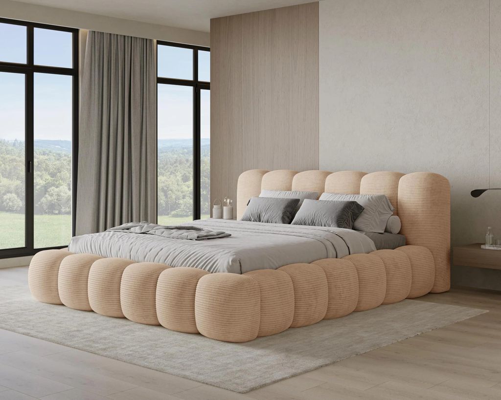 Chilly Möbel Design Bett Stone - Polsterbett mit Produktbild 