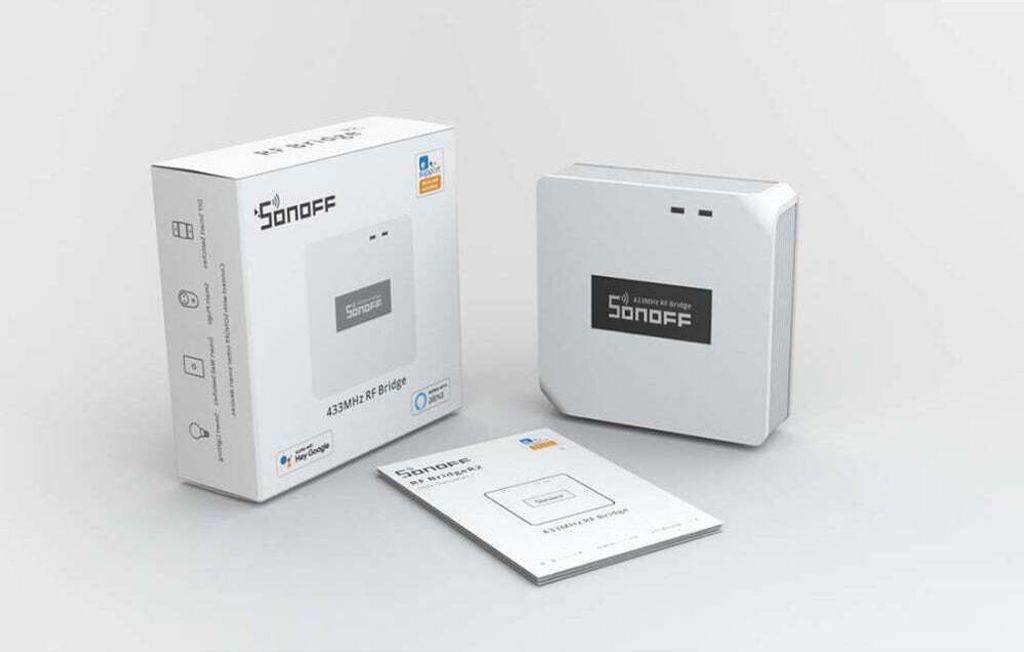 Sonoff RF Bridge 433 MHz RF-WiFi most/brána (kompatibilný s Obrázok produktu 15