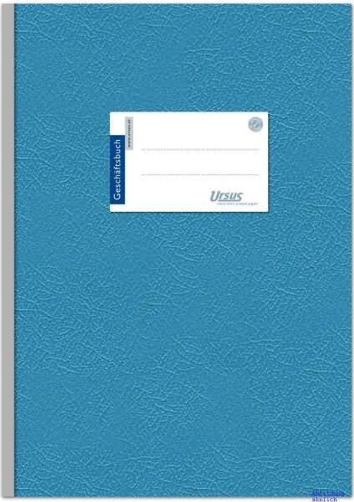 Geschäftsbuch A4 70g/qm Hartpappe 96 Blatt kariert