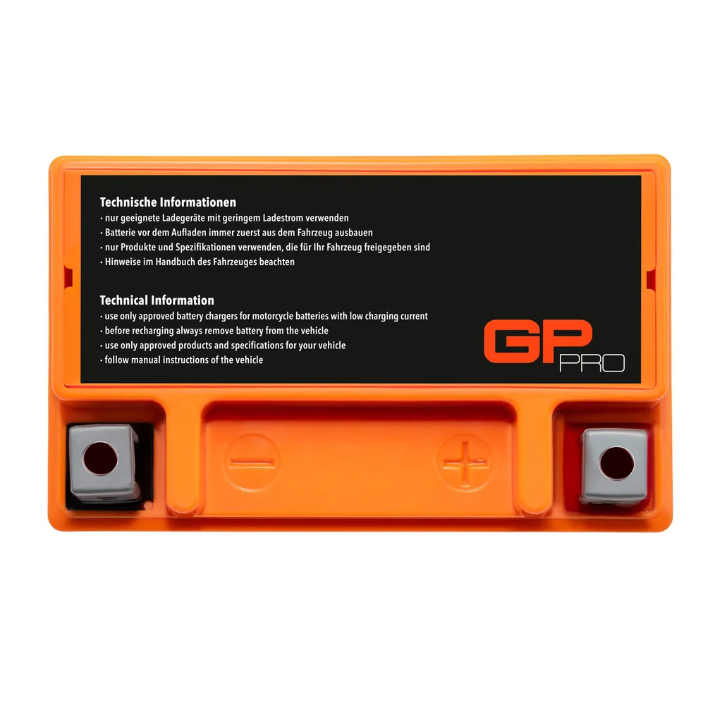 GP-PRO GTX7A-BS 7Ah 12V 7Ah GEL Accu  Vergelijkbaar Onderhoudsvrij Accumulator Motorfiets