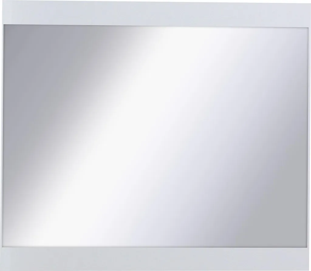 Miroir mural CAJICA blanc - Miroir rectangulaire design pour intérieur