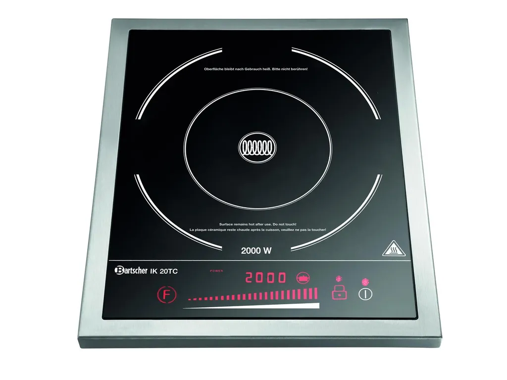 Réchaud induction IK 20TC Bartscher 105848 à commande tactile sensitive