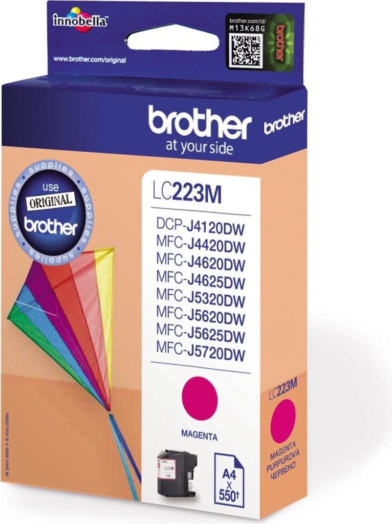 Brother LC223M Druckerpatrone 1 Stück(e) Original Magenta Produktbild 
