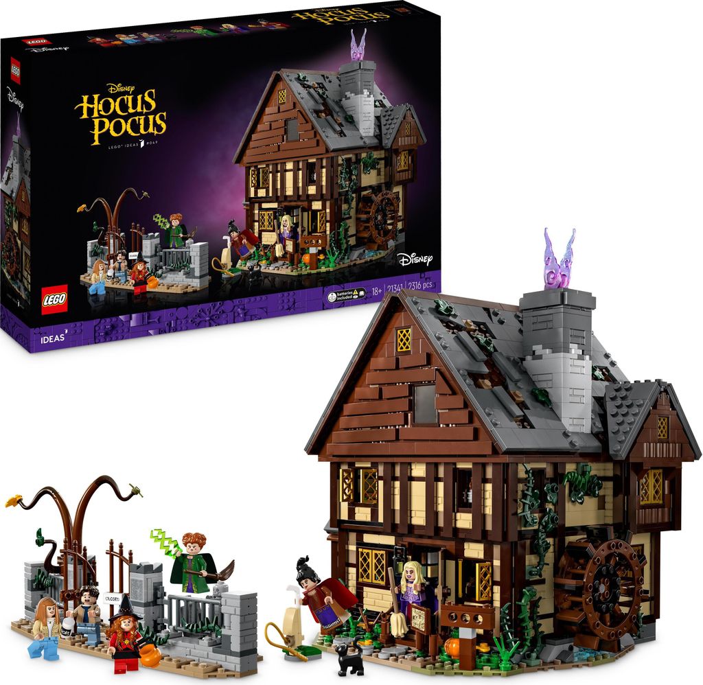 LEGO Ideas Hocus Pocus: Das Hexenhaus der Produktbild