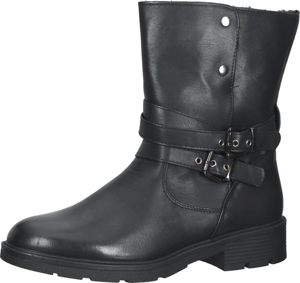 Fitters Footwear Stiefeletten in Übergrößen Schwarz 2237215 Nicola Black große Damenschuhe
