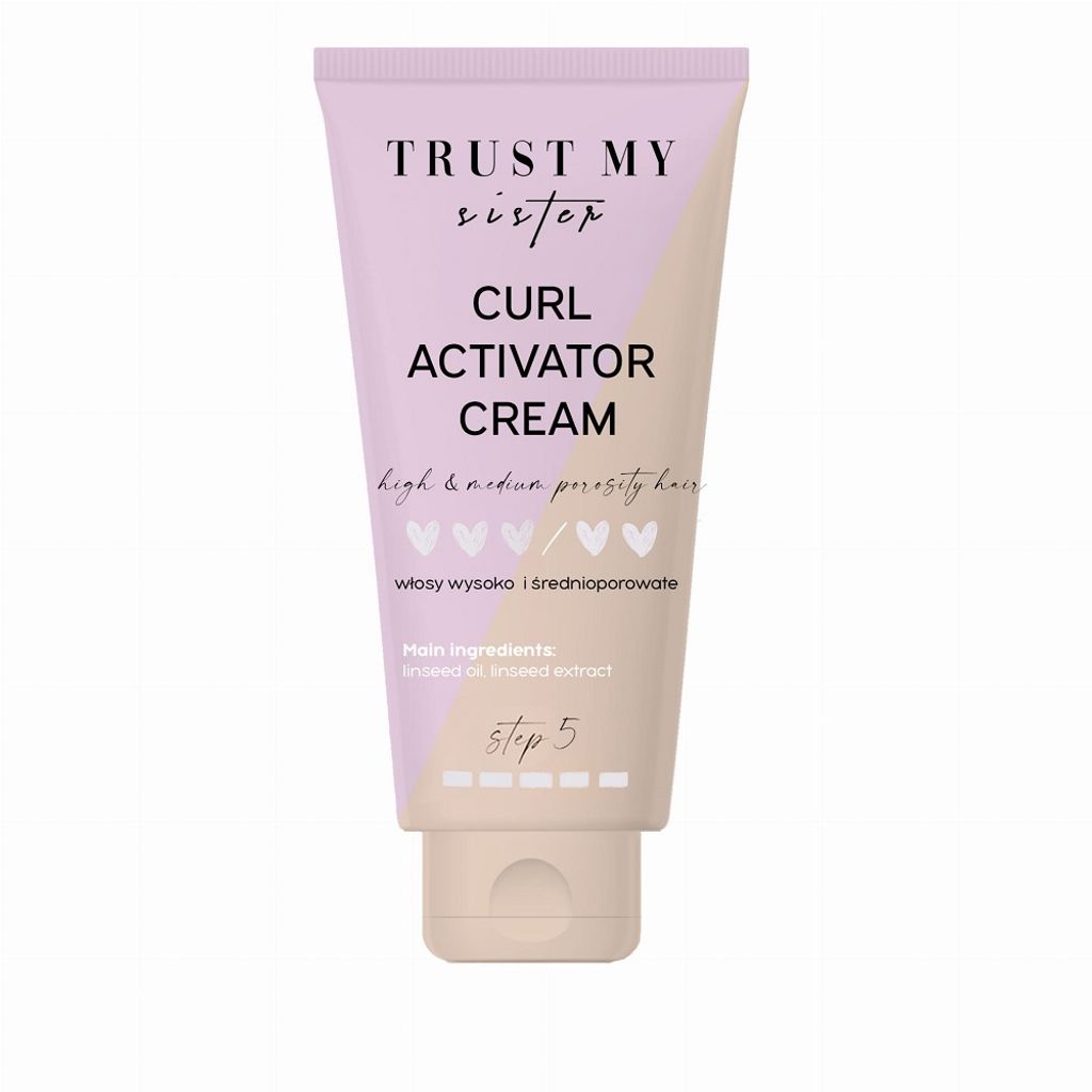 Trust My Sister Curl Activator Cream for Styling Curly Hair 150ml