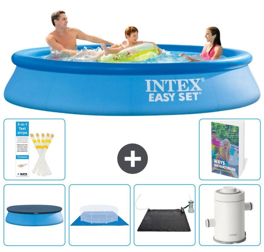 Easy Set Pool Rund - 305x61 cm - 7-teilig S92
