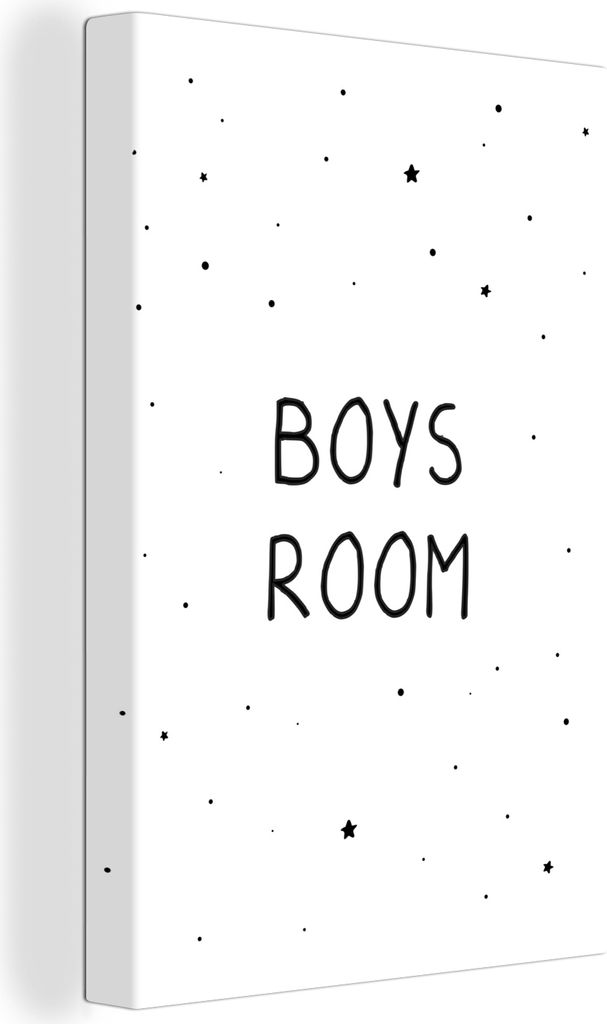 OneMillionCanvasses - Leinwandbilder - 90x140 cm, Zitate - Jungenzimmer - Sprichwörter - Jungen - Kind, Wandbilder Kunstdruck Wanddekoration - F...