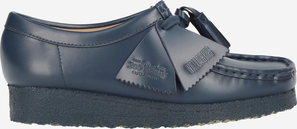 Clarks Wallabee. 26182746 4, Schnürschuhe in Blau für Damen, Größe 37