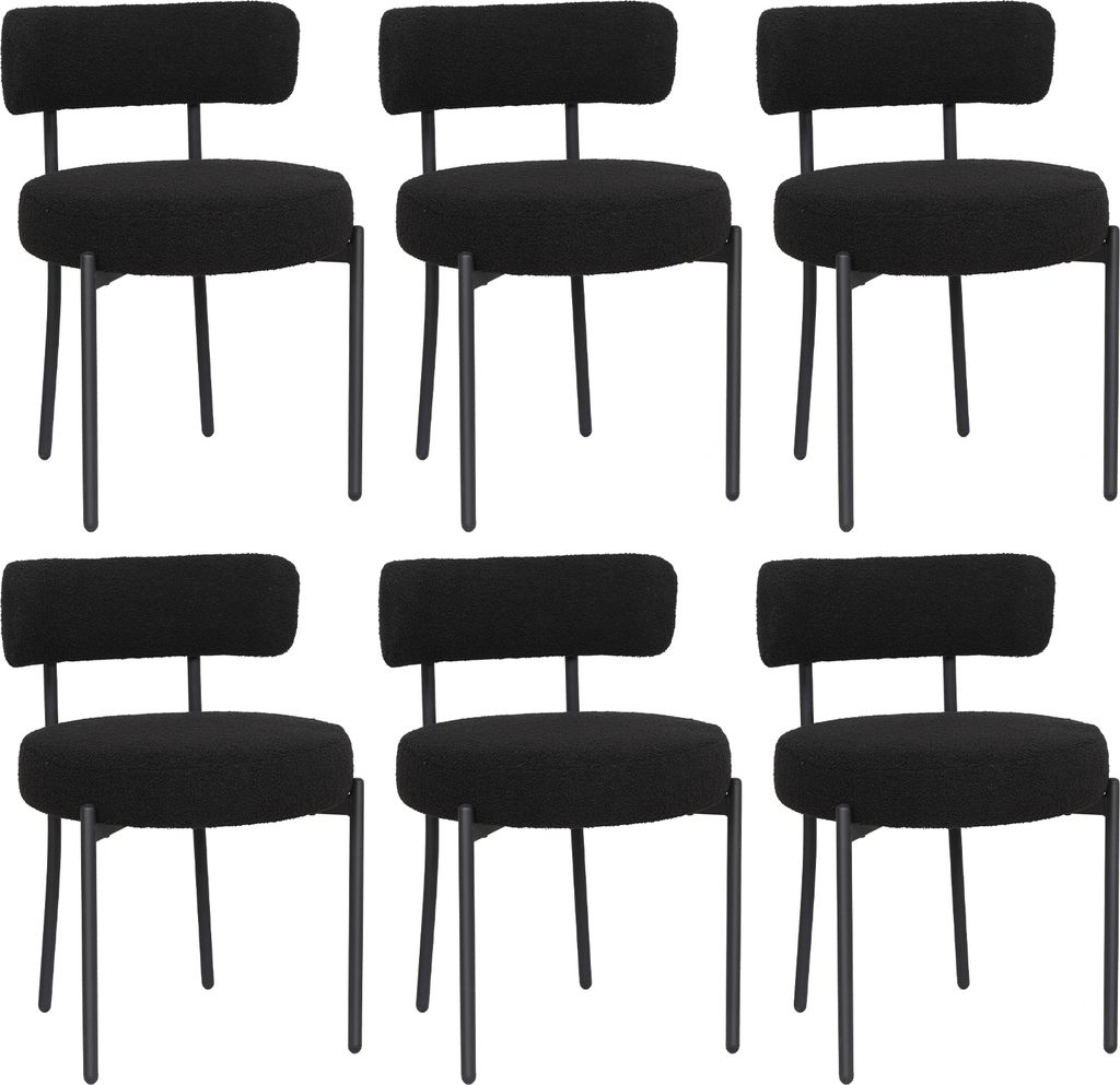 Puluomis Chaise de salle à manger, lot de 6 chaises de Image du produit 