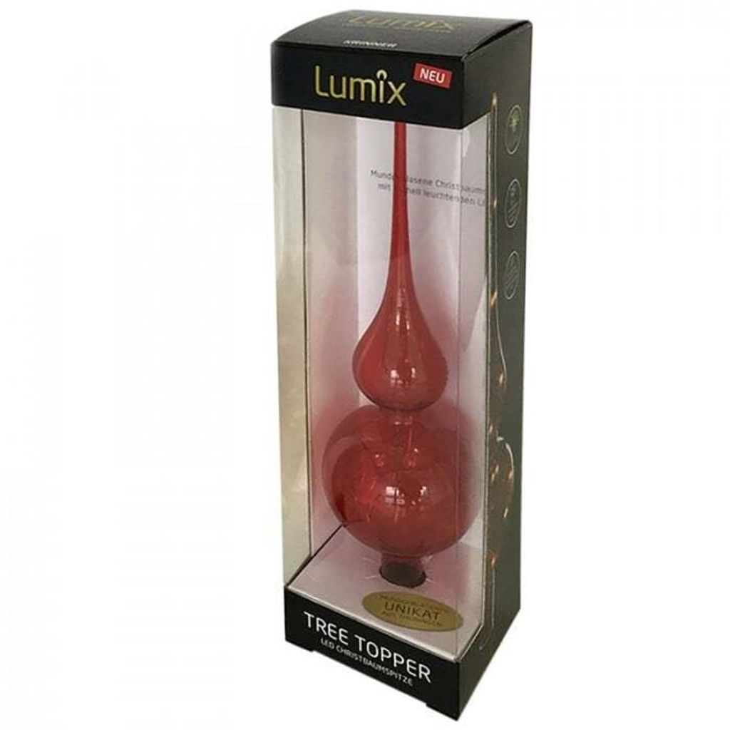 Krinner Lumix Tree Topper rot Produktbild 