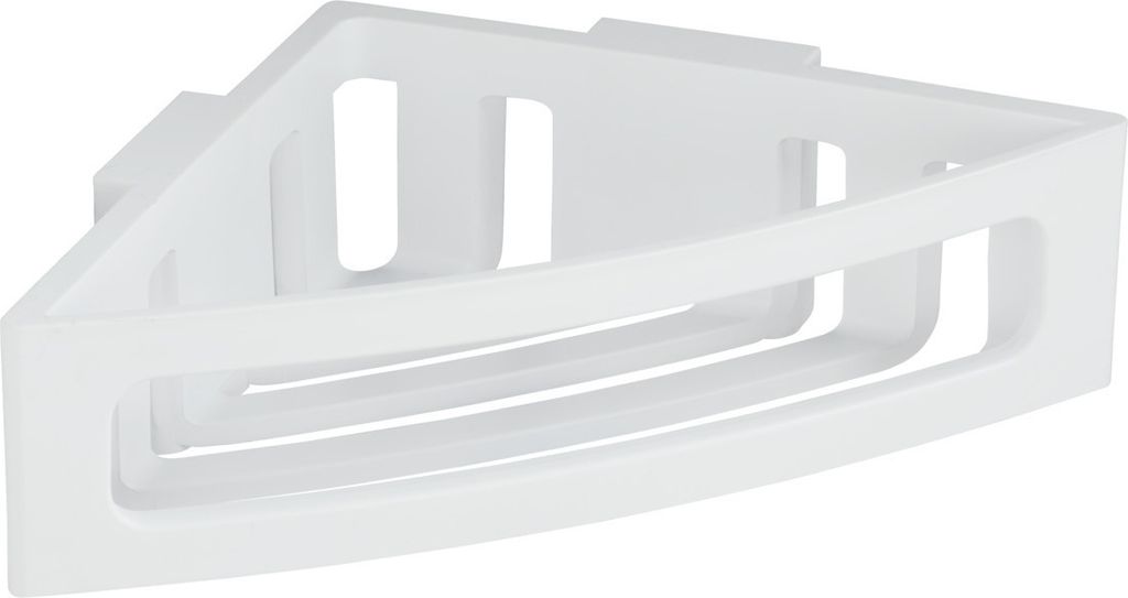 WENKO Eck Ablage Dusche Regal Badl Caddy Badewannen BRALIA weiß ohne bohren