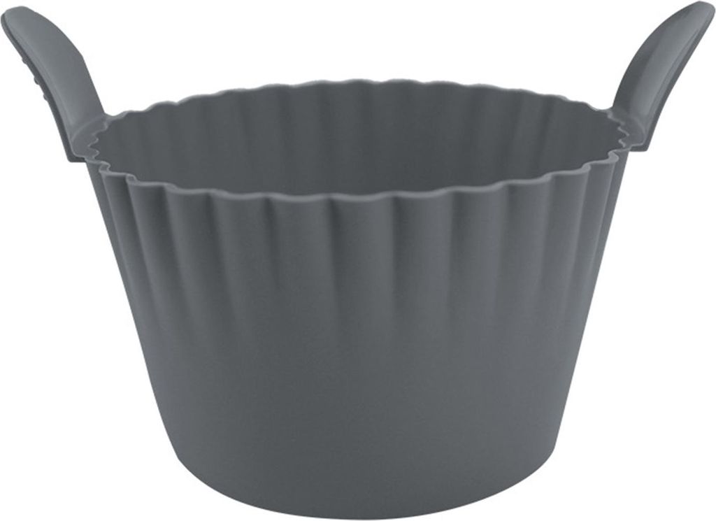 Eierkocher für die Heißluftfritteuse, Silikon-Cupcake-Backförmchen, antihaftbeschichtete Muffinform, wiederverwendbare Auflaufförmchen für Hei...