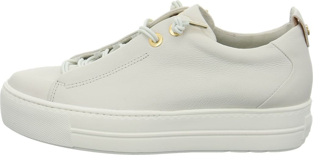 NEU Paul Green Damen Sneaker in Hellbeige / Gold aus Produktbild 