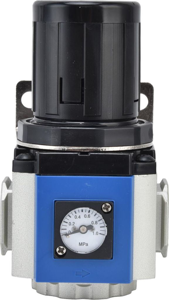Luftdruckregler 0,05–0,9 MPa 20–130 Psi Einstellbares Steuerventil mit Halterung GR400–10 PT3/8
