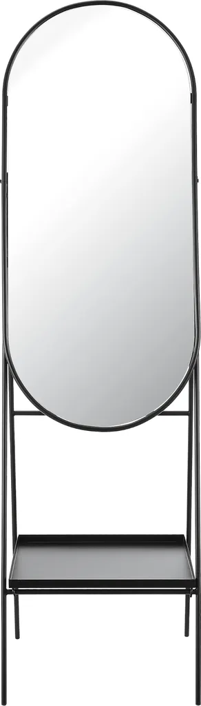 Miroir de sol Perano idéal pour dressing avec rangement accessoires - 5