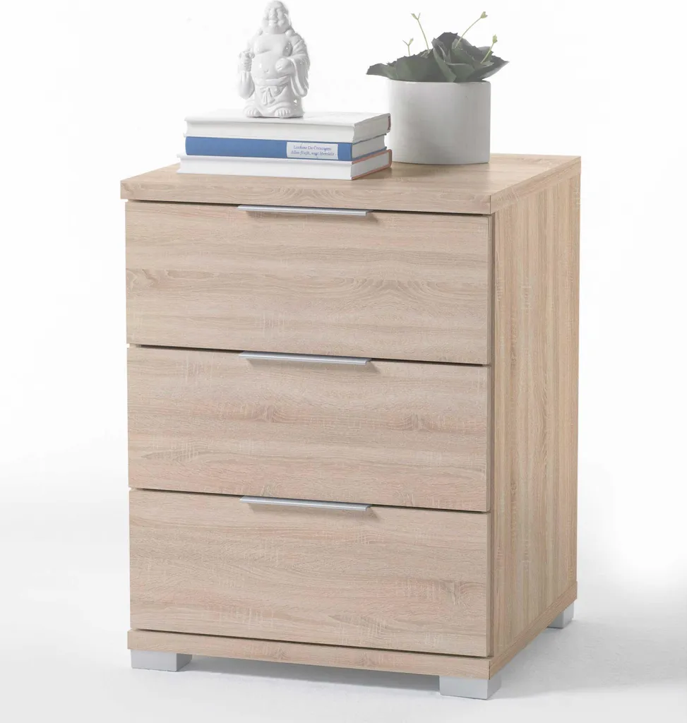 Table de nuit Nelli avec tiroir en bois naturel design scandinave chic - 2