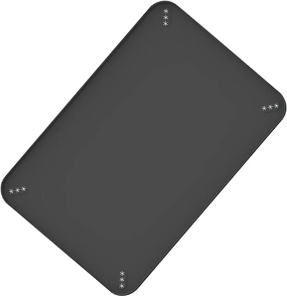 Tapis de dressage pour chiot en silicone noir INF : propreté et confort