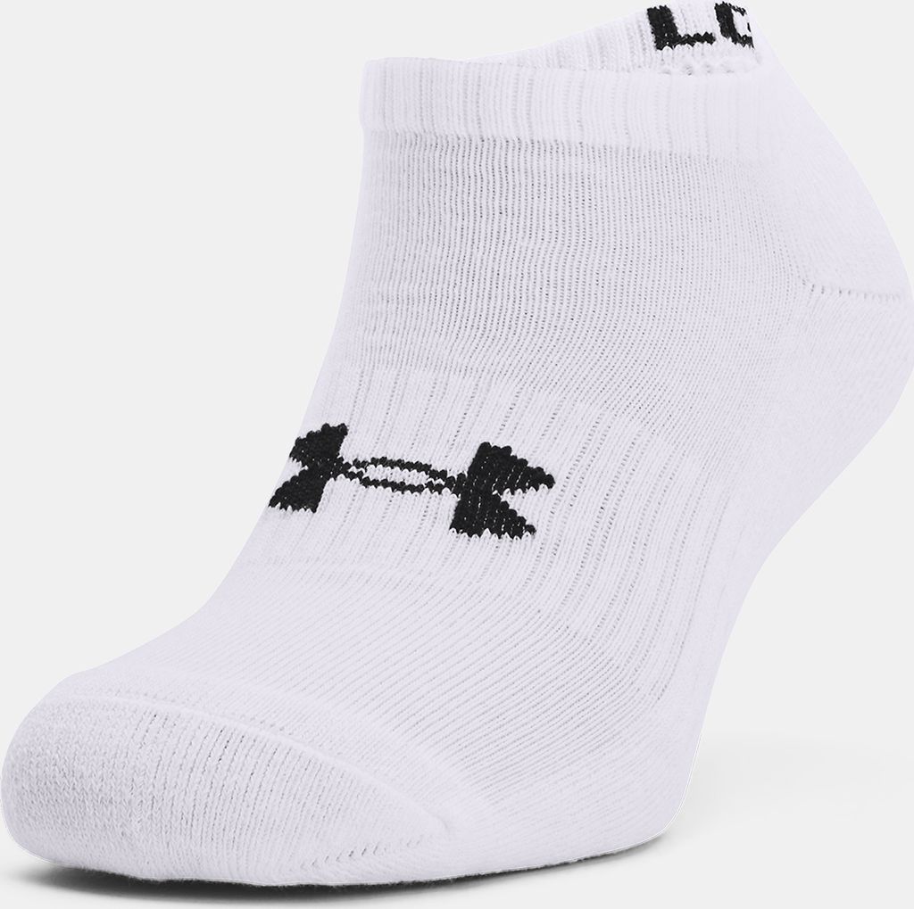 Under Armour UA Core No Show 3Pk-WHT - XL Image du produit 