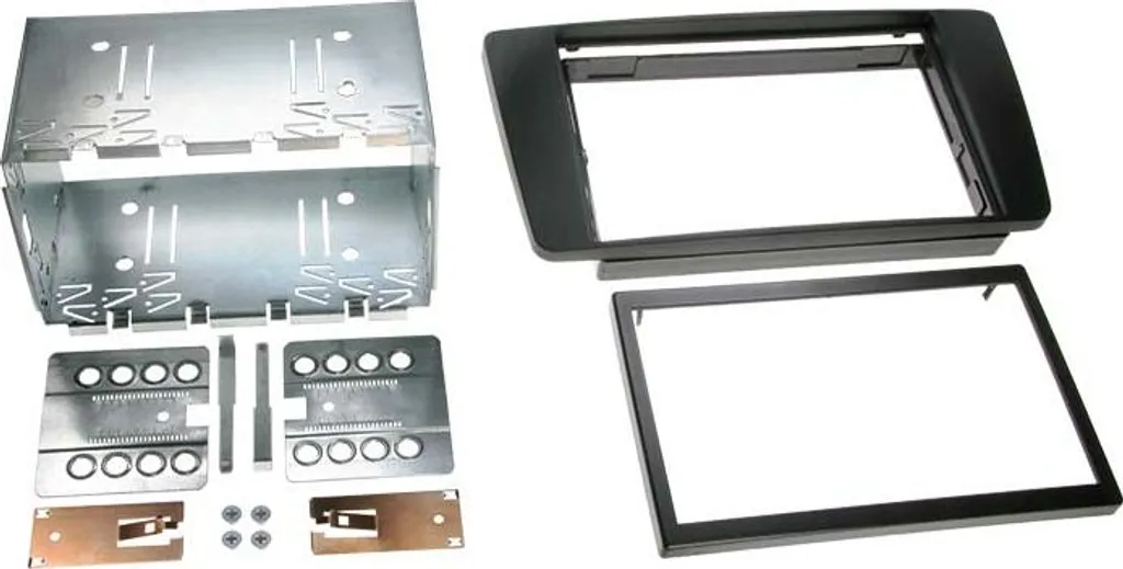 Kit montage autoradio double DIN Skoda Octavia II - Installation facile