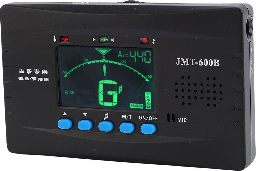 Guzheng Metronom Tuner Set Elektronischer LCD-Bildschirm Tongenerator Professionelle 3 in 1 Tuning-Zubehör