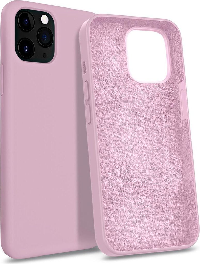 Hülle für Apple iPhone 11 Pro - Cover 3 Lagig (TPU / Hardcase / Mikrofaser) in Rosa