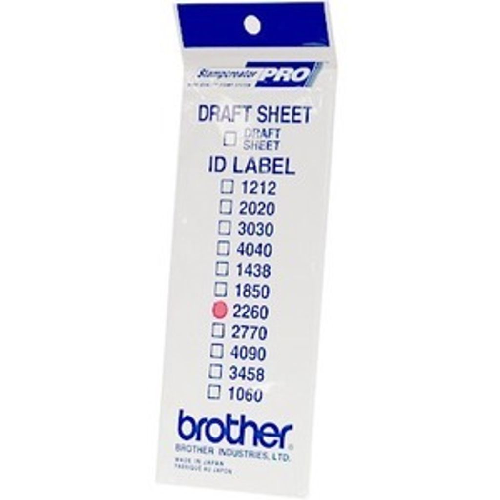 brother ID2260 Stempeletiketten 12 St.