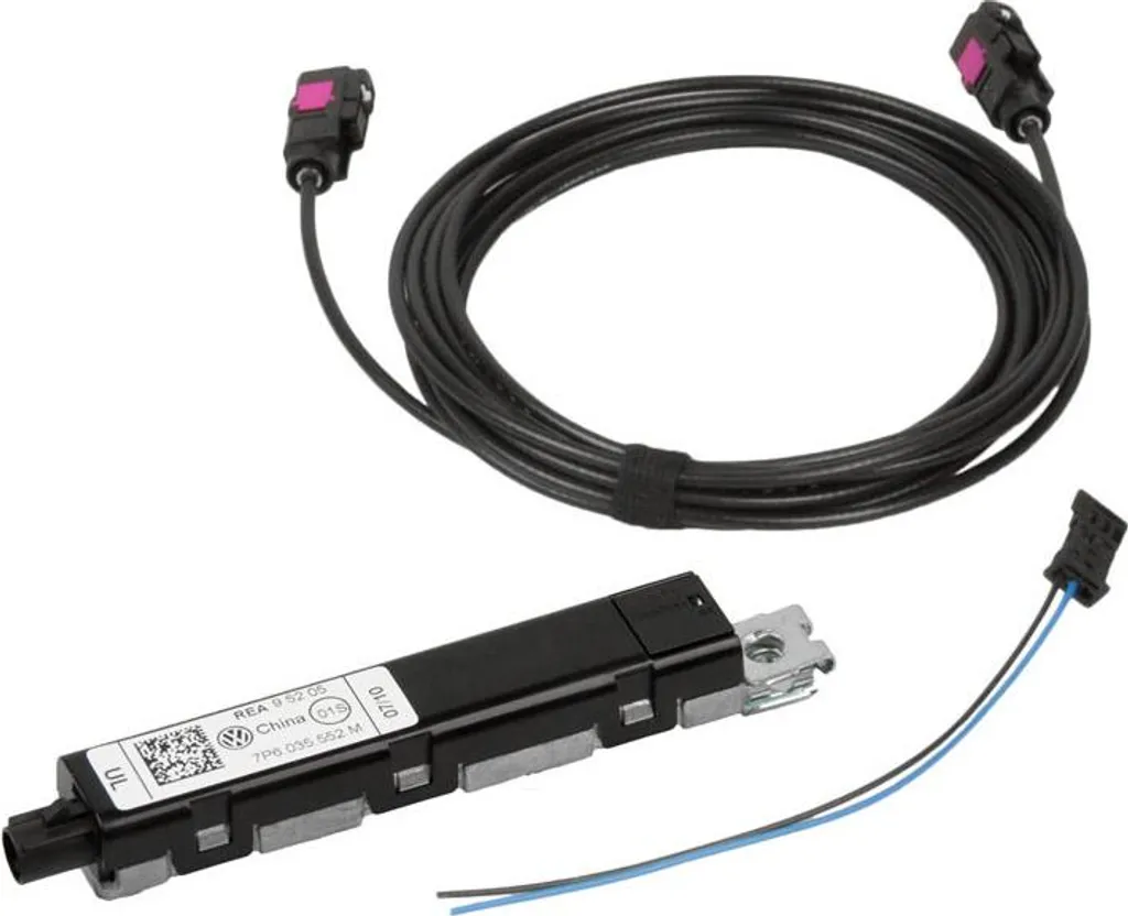 Équipement Radio DAB+ pour Volkswagen Touareg II avec Module d'Antenne
