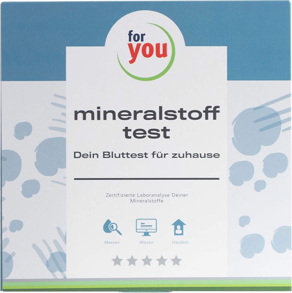 per voi il test minerale - esame del sangue per uso Immagine del prodotto 