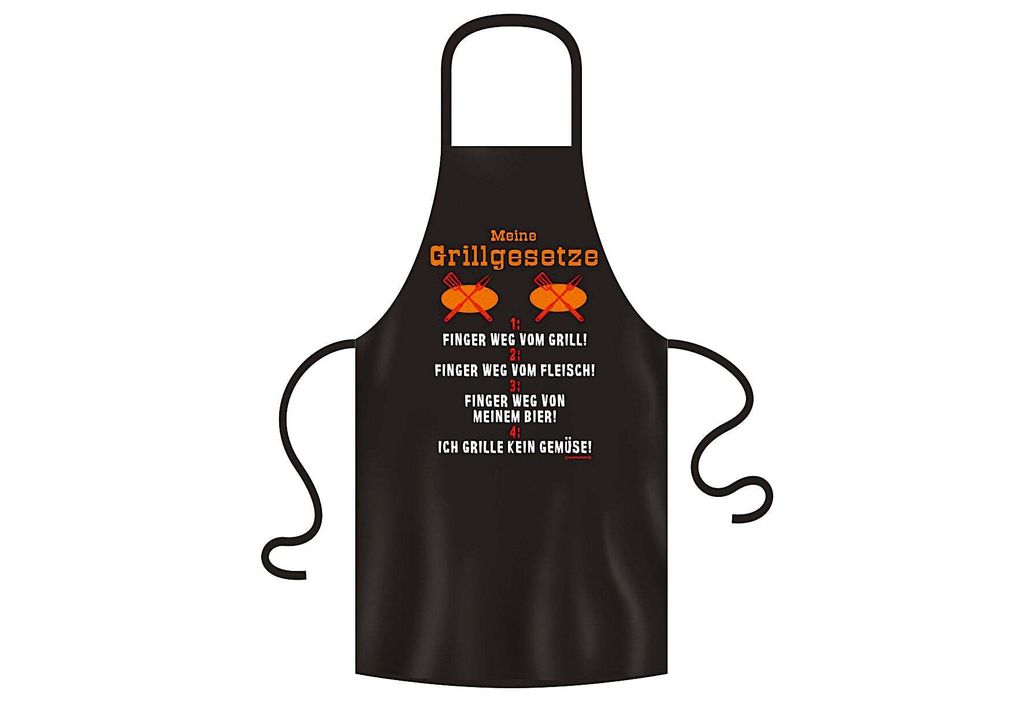 Grillschürze Grillgesetze 100x70cm Produktbild 