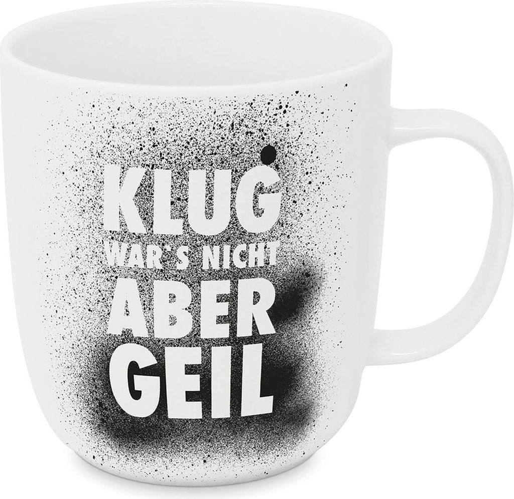 PPD Klug wars nicht mug 2.0 D@H, Tasse, Teetasse, Kaffetasse, Kaffee Becher, 400 ml, 551332