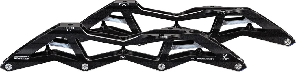 Platines Powerslide 3X4 Trinity 110mm : Stabilité et Contrôle de Glisse