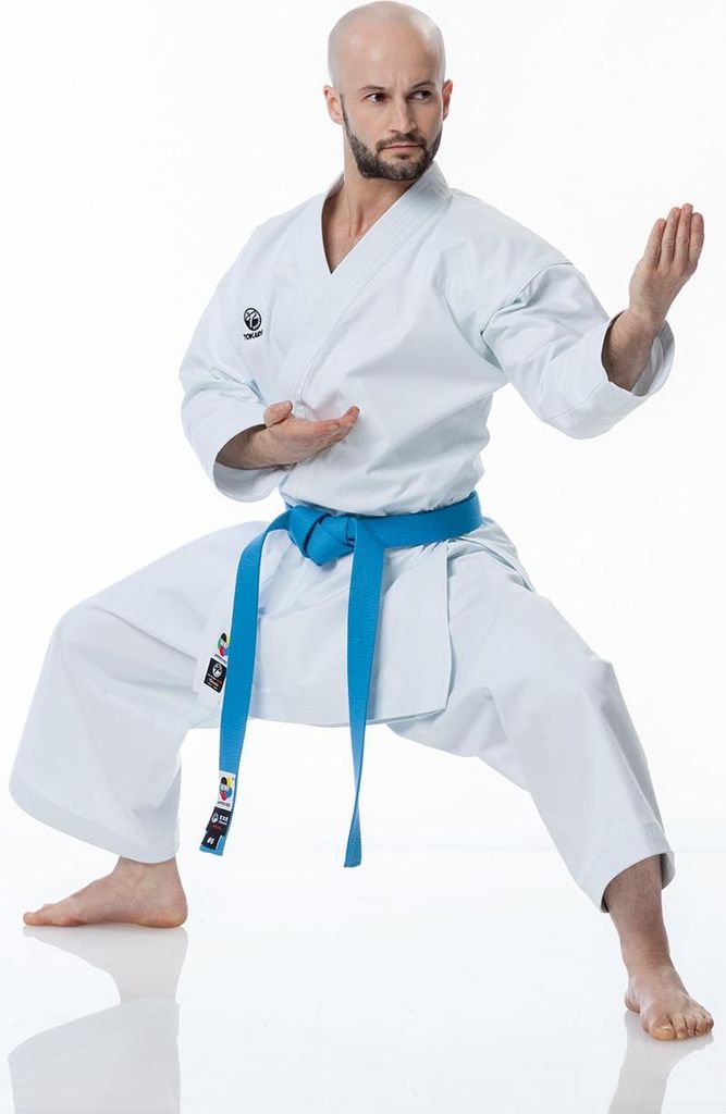 TOKAIDO KATA MASTER ATHLETIC, WKF, 10oz Karateanzug - Größe 140 cm (1.0)