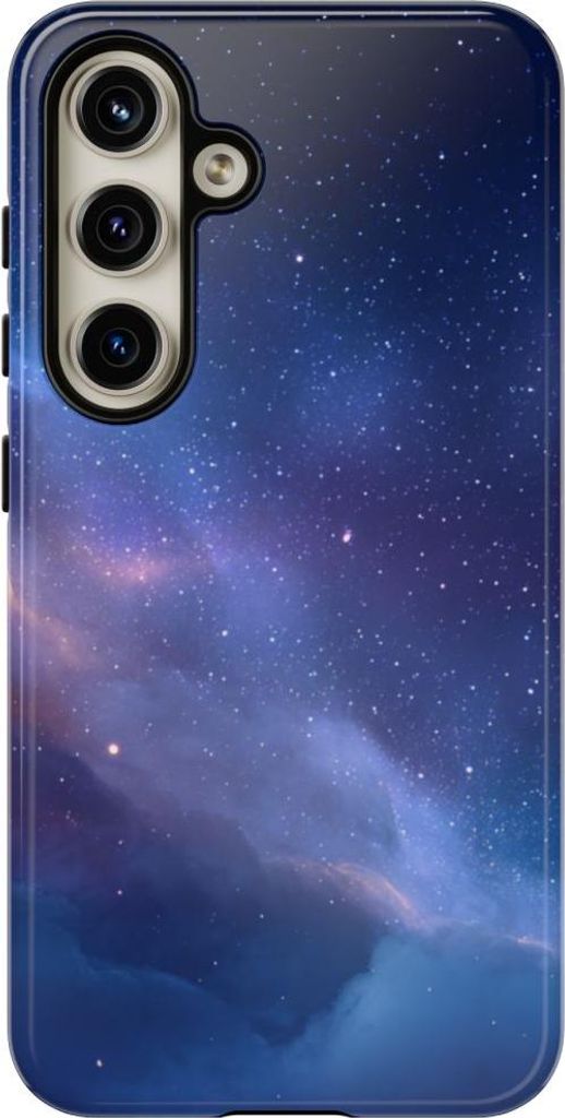 Traumhafte Sternennacht mit Nebeln – Hülle Kompatibel mit Samsung Galaxy S24