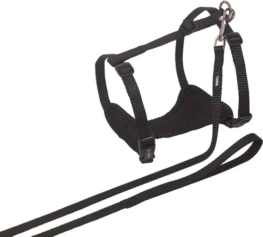 Set di gatti Nobby "Mesh" nero; S-M