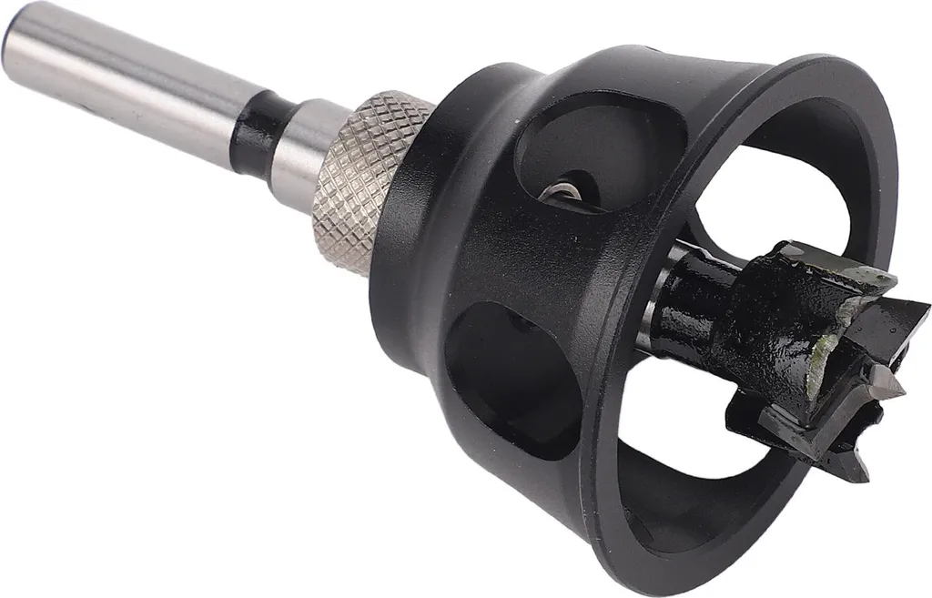 Gabarit de perçage bois vertical avec mèche courte 20mm ultra robuste