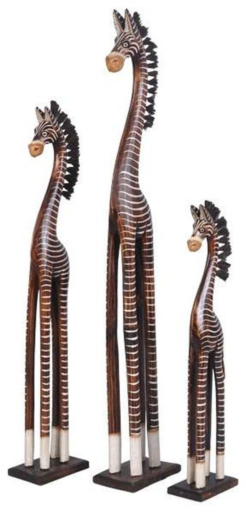 1 Holz-Zebra Deko-Zebra in 3 Größen erhältlich, Grösse:ca. Produktbild 