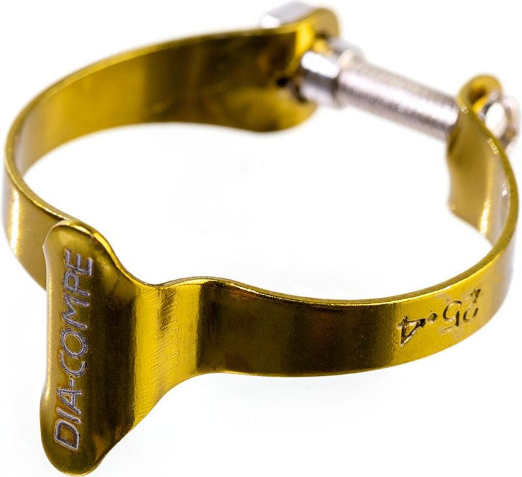 Bremszug Oberrohr Schellen Cable Clips Top Tube Clamp Gold 31,8mm