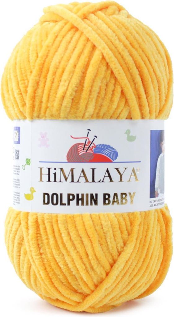 Himalaya Dolphin BABY (100g/120m) H 80368 sonnengelb Produktbild 